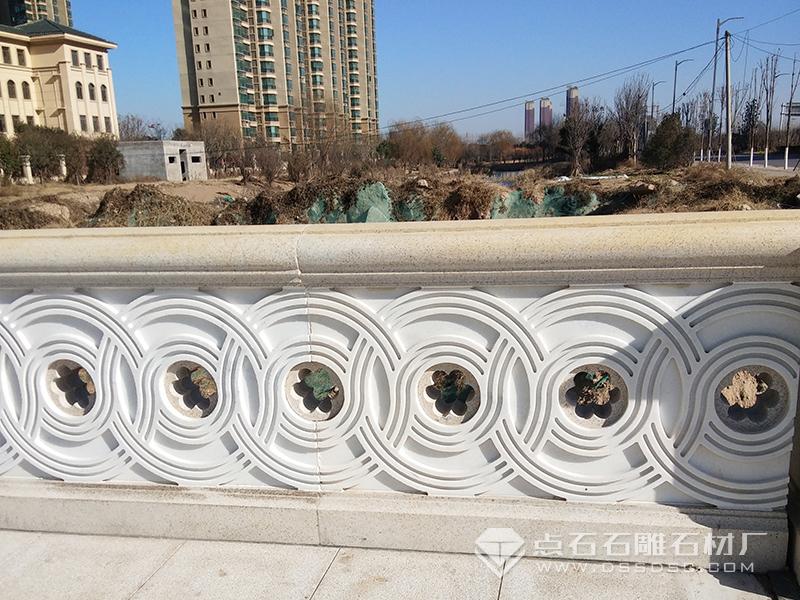 創意石欄桿橋梁石材裝飾工程